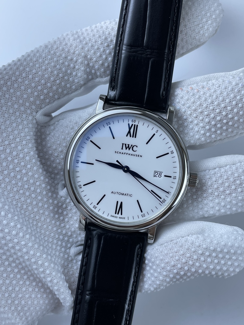 (준비완료/특급배송)NO.2000/V7공장 포르토피노 화이트다이얼 로즈골드 150주년 악어스트랩