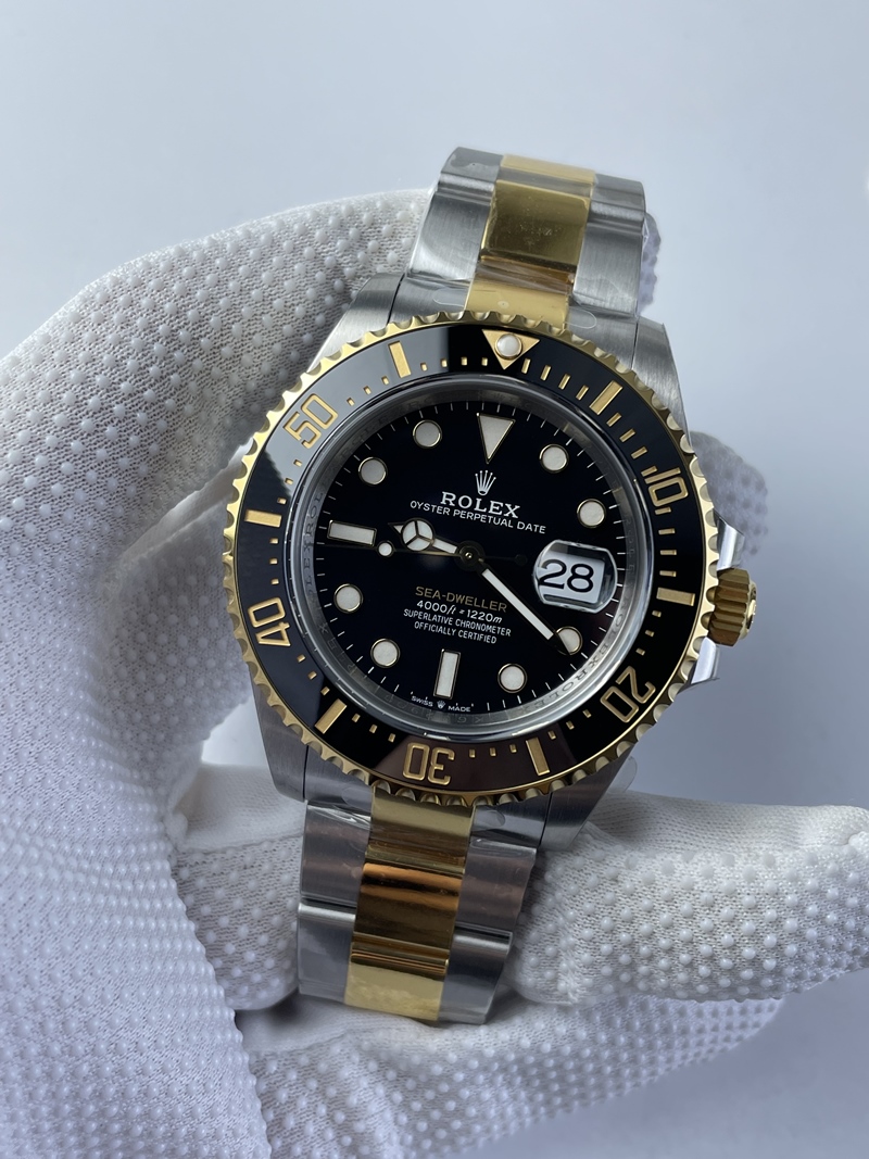 (준비완료/특급배송)NO.2331/VS공장 롤렉스 씨드웰러 흑콤