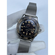 (준비완료/특급배송)NO.2922/VS공장 오메가 2023 V6최신버전 씨마스터 다이버 300 노타임 투 다이 한정판 최신버전